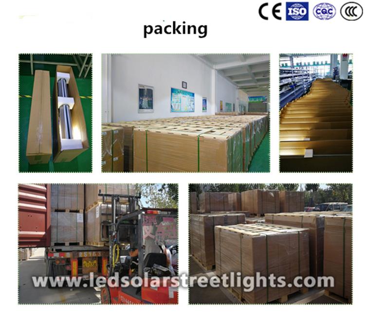 Deliver,Shipping and Serving of solar street light with battery